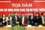UBND TP Hà Nội ký hợp tác với Hội Nhà báo Việt Nam